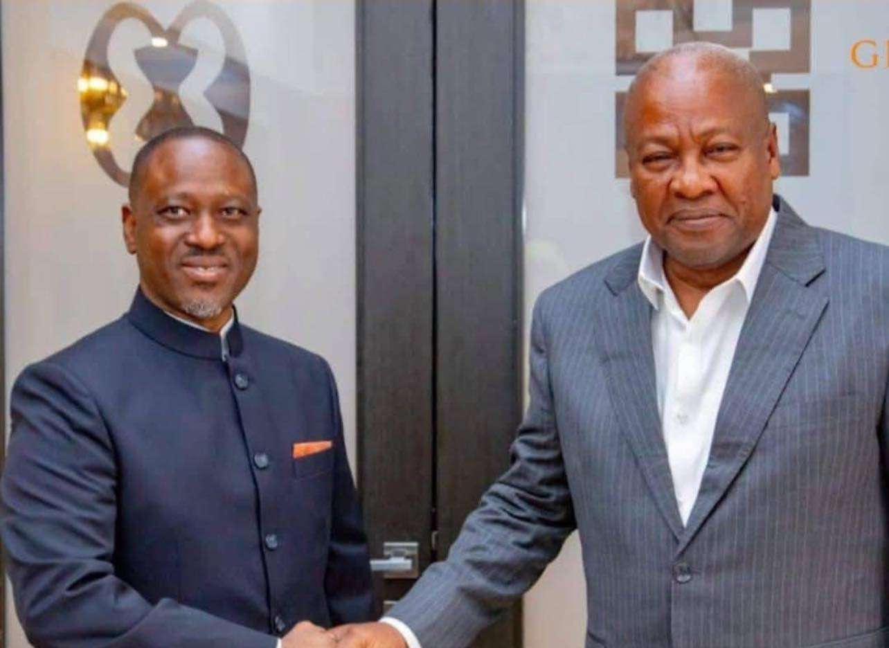 Guillaume Soro, ancien président de l’Assemblée nationale de Côte d’Ivoire et leader du mouvement Générations et Peuples Solidaires (GPS), a été reçu en audience officielle par le président ghanéen John Dramani Mahama.